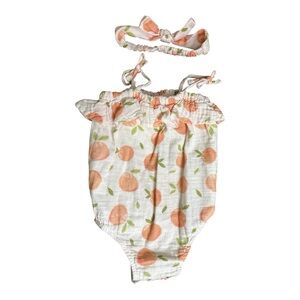 Viverano bubble romper+headband